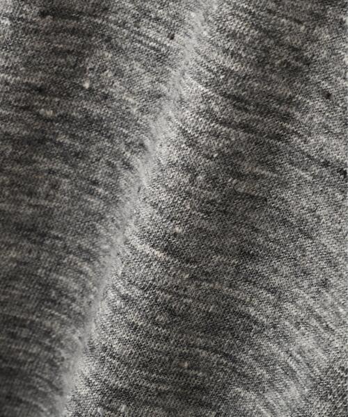YLEVE(イレーヴ)の「YLEVE / LINEN POCKET T-SHIRT(Tシャツ/カットソー・メンズ・グレー/ブラック/オレンジ/グレー系その他/レッド/ホワイト・4/5)」の7枚目の写真