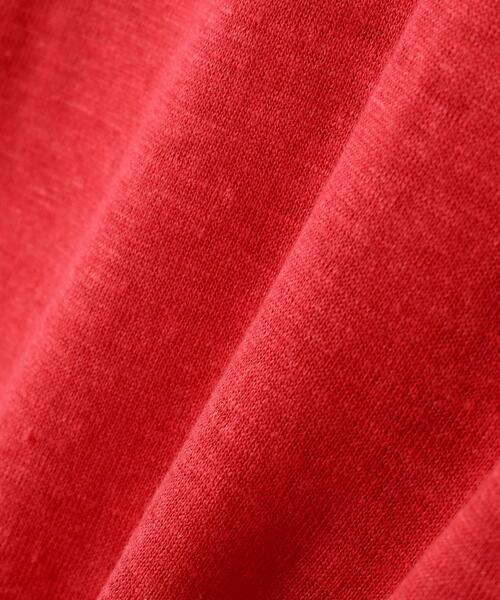 YLEVE(イレーヴ)の「YLEVE / LINEN POCKET T-SHIRT(Tシャツ/カットソー・メンズ・グレー/ブラック/オレンジ/グレー系その他/レッド/ホワイト・4/5)」の11枚目の写真