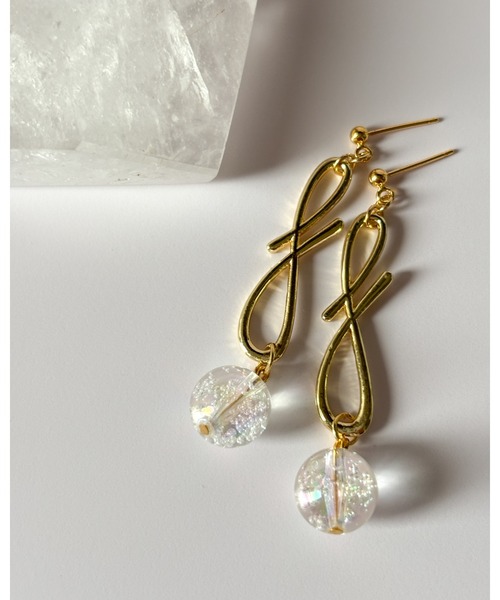 tone（トーン）の「【cocolani】［金属アレルギー対応］オーロラバブルピアス(MA)（ピアス（両耳用）・レディース・シルバー/ゴールド・FREE）」の4枚目の写真