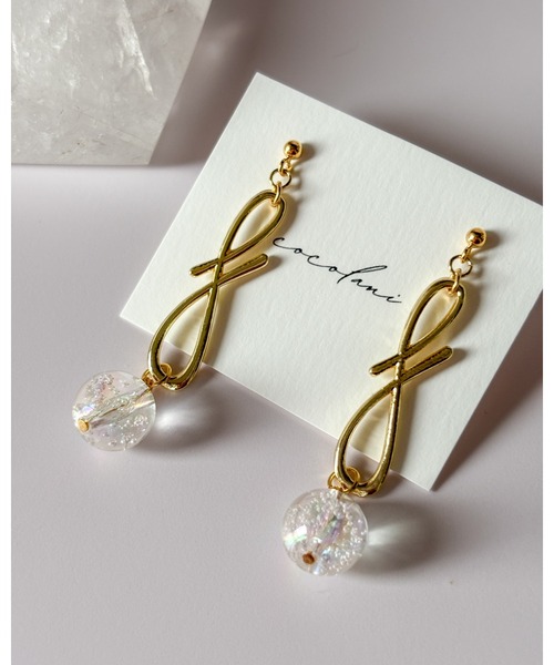 tone（トーン）の「【cocolani】［金属アレルギー対応］オーロラバブルピアス(MA)（ピアス（両耳用）・レディース・シルバー/ゴールド・FREE）」の8枚目の写真