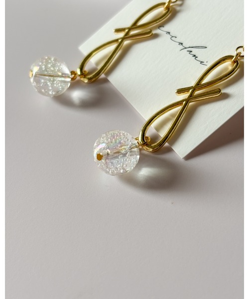 tone（トーン）の「【cocolani】［金属アレルギー対応］オーロラバブルピアス(MA)（ピアス（両耳用）・レディース・シルバー/ゴールド・FREE）」の9枚目の写真