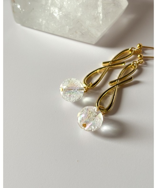 tone（トーン）の「【cocolani】［金属アレルギー対応］オーロラバブルピアス(MA)（ピアス（両耳用）・レディース・シルバー/ゴールド・FREE）」の10枚目の写真