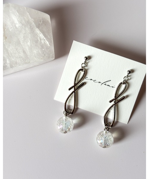 tone（トーン）の「【cocolani】［金属アレルギー対応］オーロラバブルピアス(MA)（ピアス（両耳用）・レディース・シルバー/ゴールド・FREE）」の12枚目の写真