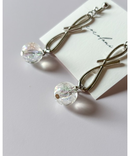 tone（トーン）の「【cocolani】［金属アレルギー対応］オーロラバブルピアス(MA)（ピアス（両耳用）・レディース・シルバー/ゴールド・FREE）」の16枚目の写真