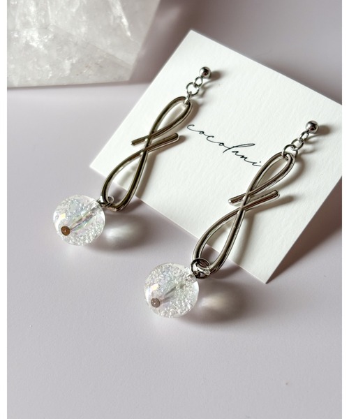 tone（トーン）の「【cocolani】［金属アレルギー対応］オーロラバブルピアス(MA)（ピアス（両耳用）・レディース・シルバー/ゴールド・FREE）」の21枚目の写真