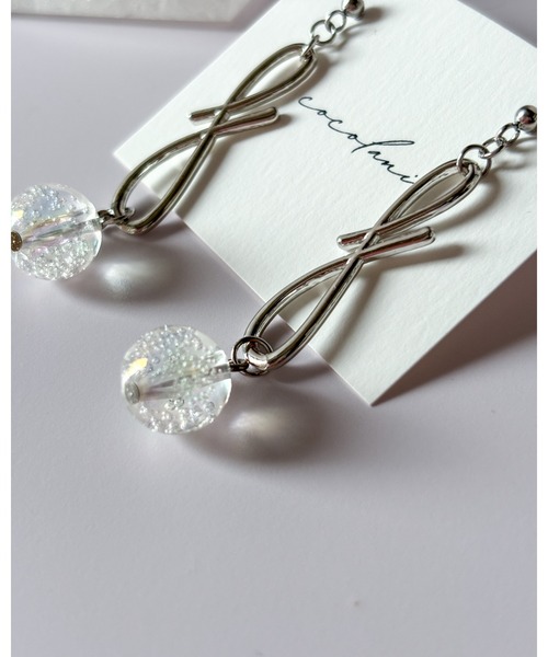 tone（トーン）の「【cocolani】［金属アレルギー対応］オーロラバブルピアス(MA)（ピアス（両耳用）・レディース・シルバー/ゴールド・FREE）」の22枚目の写真