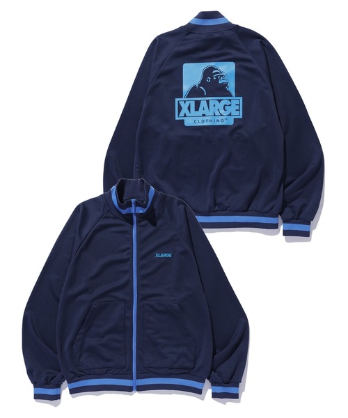 XLARGE(エクストララージ)の「OG TRACK JACKET(ブルゾン・メンズ・オフホワイト/ブラウン/ネイビー/ブラック・XL/L/M/S)」の1枚目の写真