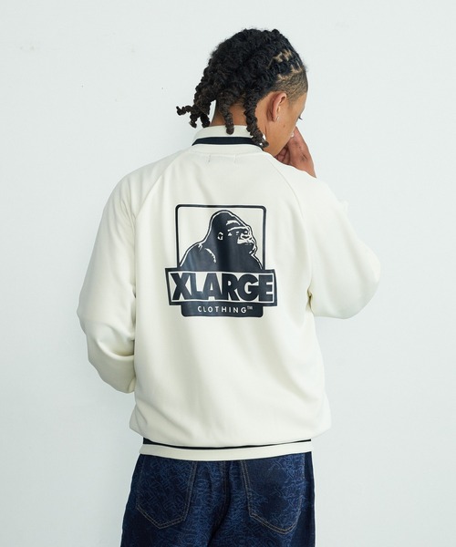 XLARGE(エクストララージ)の「OG TRACK JACKET(ブルゾン・メンズ・オフホワイト/ブラウン/ネイビー/ブラック・XL/L/M/S)」の2枚目の写真
