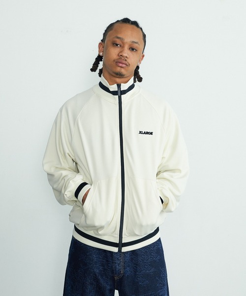 XLARGE(エクストララージ)の「OG TRACK JACKET(ブルゾン・メンズ・オフホワイト/ブラウン/ネイビー/ブラック・XL/L/M/S)」の5枚目の写真