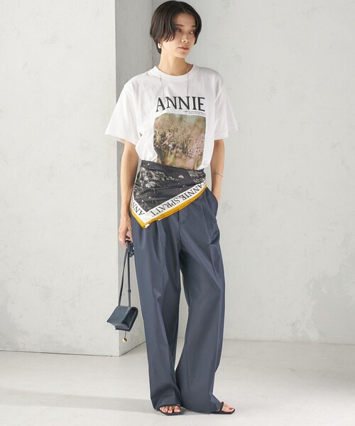 SHIPS(シップス)の「【SHIPS別注】THE CULTURE CORD: ARTIST SCARF(AS)(バンダナ/スカーフ・レディース・イエロー系/ホワイト/ピンク・ONE SIZE)」の6枚目の写真