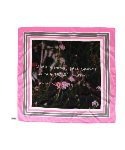 SHIPS(シップス)の「【SHIPS別注】THE CULTURE CORD: ARTIST SCARF(AS)(バンダナ/スカーフ・レディース・イエロー系/ホワイト/ピンク・ONE SIZE)」の21枚目の写真