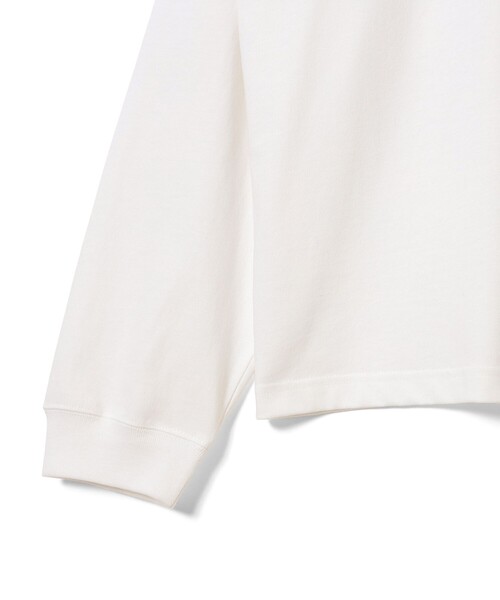 BEAMS(ビームス)の「BMSロゴ ロングスリーブ Tシャツ(Tシャツ/カットソー・メンズ・ネイビー/ホワイト/ブラック・MEDIUM/SMALL/X-LARGE/LARGE/XX-LARGE)」の7枚目の写真