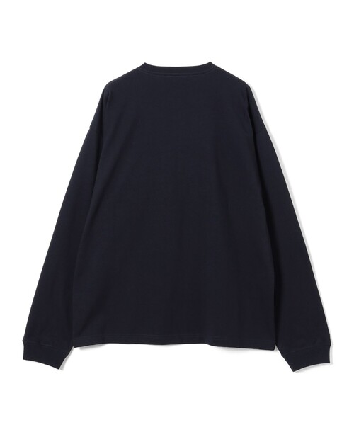 BEAMS(ビームス)の「BMSロゴ ロングスリーブ Tシャツ(Tシャツ/カットソー・メンズ・ネイビー/ホワイト/ブラック・MEDIUM/SMALL/X-LARGE/LARGE/XX-LARGE)」の14枚目の写真