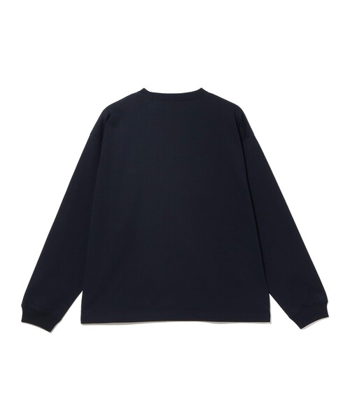 BEAMS(ビームス)の「BMSロゴ ロングスリーブ Tシャツ(Tシャツ/カットソー・メンズ・ネイビー/ホワイト/ブラック・MEDIUM/SMALL/X-LARGE/LARGE/XX-LARGE)」の20枚目の写真