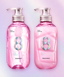 8 THE THALASSO（エイトザタラソ）の「【2点セット】本体 エイトザタラソ SR シルキー＆リファイン 美容液シャンプー＆トリートメントセット　475mL＋475mL（ヘアケアキット/ギフトセット）」