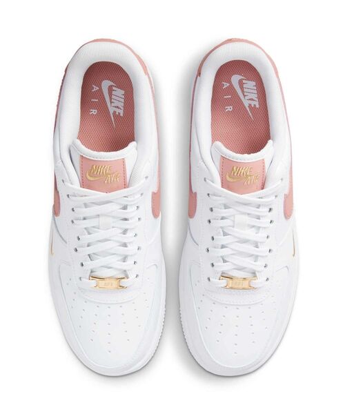 NIKE(ナイキ)の「ナイキ エア フォース 1 '07 エッセンシャル ウィメンズシューズ / Nike Air Force 1 '07 Essential Women's Shoes CZ0270-103 White(スニーカー・レディース・ホワイト・24.5/24/23.5/23/26/25.5/25/22.5/22)」の4枚目の写真