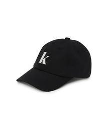 Kompakt Record Bar（コンパクトレコードバー）の「K Logo Curved Cap - Black（キャップ）」