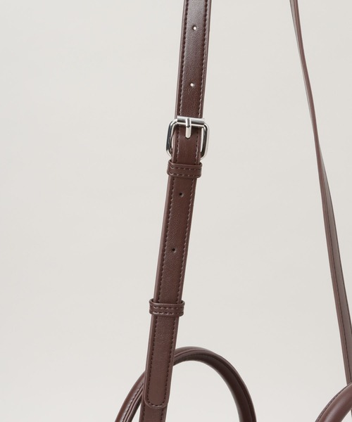 A part by(アパートバイ)の「2WAYソフトボストンBAG(ボストンバッグ・レディース・ブラック/ブラウン・FREE)」の10枚目の写真