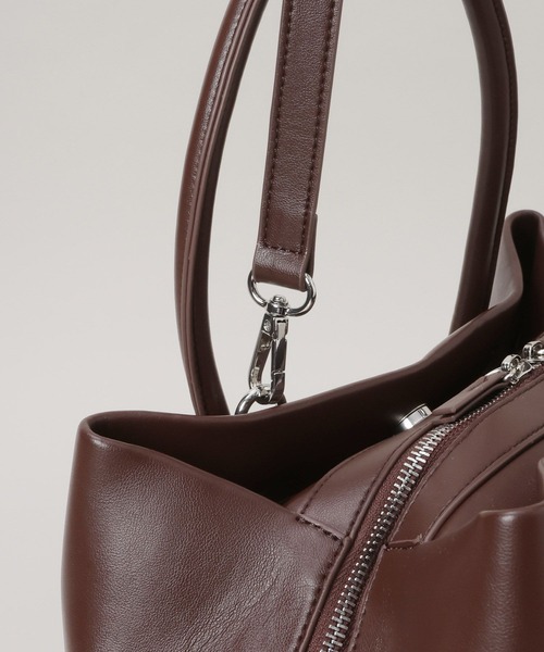 A part by(アパートバイ)の「2WAYソフトボストンBAG(ボストンバッグ・レディース・ブラック/ブラウン・FREE)」の11枚目の写真