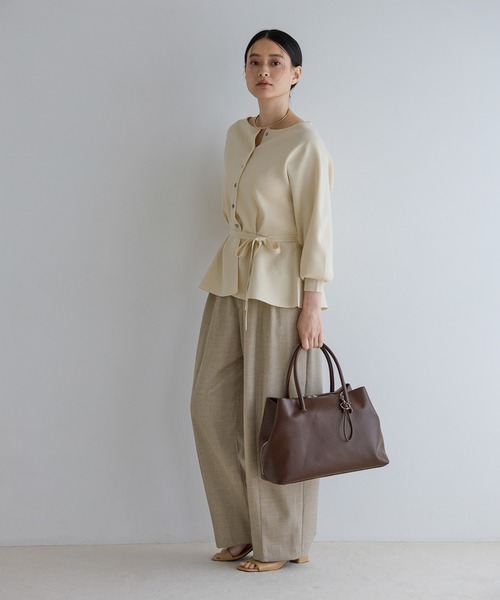 A part by（アパートバイ）の「2WAYソフトボストンBAG（ボストンバッグ・レディース・ブラック/ブラウン・FREE）」の21枚目の写真