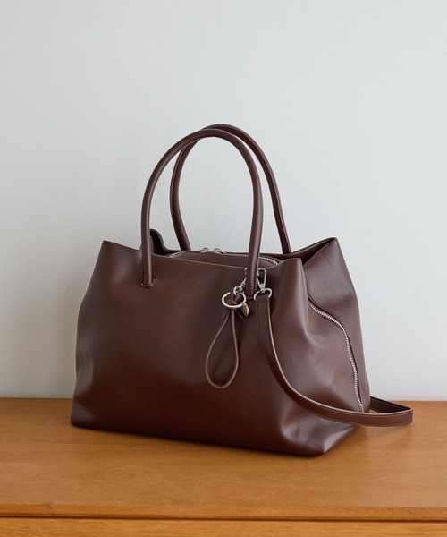 A part by（アパートバイ）の「2WAYソフトボストンBAG（ボストンバッグ・レディース・ブラック/ブラウン・FREE）」の22枚目の写真