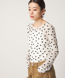 CITEN | <CITEN>シアードットコンパクトトップ(Tシャツ/カットソー)