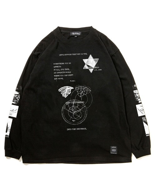 430(フォーサーティ)の「mlt5800-AF COZMOZ L-S TEE ロングスリーブTシャツ(26-201)(Tシャツ/カットソー・メンズ・ブラック/ホワイト/アッシュ/ネイビー/スミクロ/グリーン・1/2/3/0)」の1枚目の写真