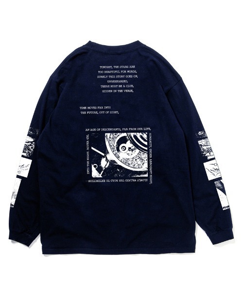 430(フォーサーティ)の「mlt5800-AF COZMOZ L-S TEE ロングスリーブTシャツ(26-201)(Tシャツ/カットソー・メンズ・ブラック/ホワイト/アッシュ/ネイビー/スミクロ/グリーン・1/2/3/0)」の13枚目の写真