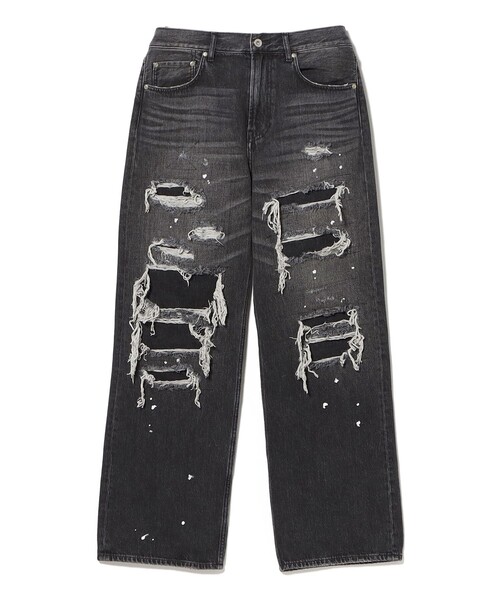 FUTURE ARCHIVE(フューチャーアーカイブ)の「FUTURE ARCHIVE / CRUSH DENIM(その他パンツ・メンズ・ブラック/サックスブルー・XL/S/L/M)」の1枚目の写真