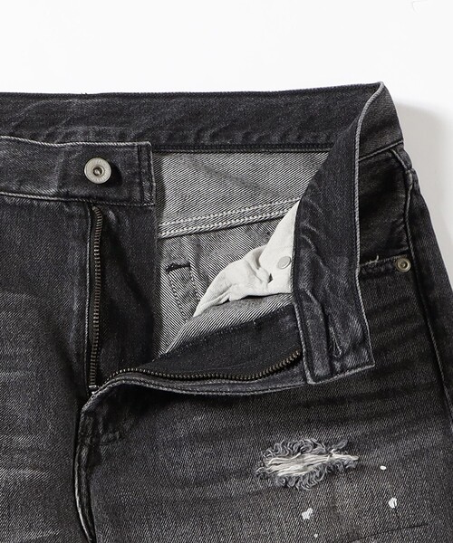 FUTURE ARCHIVE(フューチャーアーカイブ)の「FUTURE ARCHIVE / CRUSH DENIM(その他パンツ・メンズ・ブラック/サックスブルー・XL/S/L/M)」の4枚目の写真