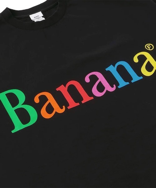 byeA.(バイエー)の「bye A/バイエー/NOT APPLE TEE BANANA(Tシャツ/カットソー・メンズ・ブラック・XL)」の6枚目の写真