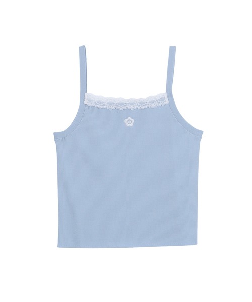 MARY QUANT(マリークワント)の「フロントリボンニット アンサンブル(Tシャツ/カットソー・レディース・マルチ/ホワイト/ライトブルー/ブラック・M)」の22枚目の写真