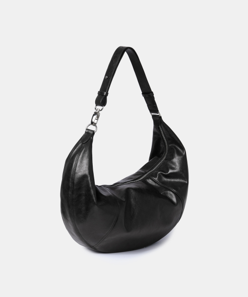MUSINSA STANDARD WOMAN（ムシンサスタンダードウーマン）の「ウィメンズクレセントホーボーバッグ[ブラック]（ショルダーバッグ・レディース・その他・F）」の6枚目の写真