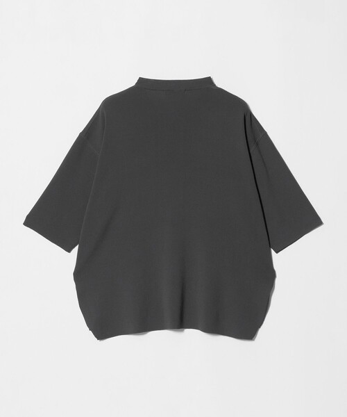 BEAUTY&YOUTH UNITED ARROWS(ビューティーアンドユースユナイテッドアローズ)の「コットンポリエステル ハーフスリーブ ニットプルオーバー ウォッシャブル(ニット/セーター・レディース・オリーブ/オフホワイト/ダークグレー・FREE)」の17枚目の写真