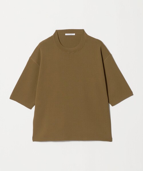 BEAUTY&YOUTH UNITED ARROWS(ビューティーアンドユースユナイテッドアローズ)の「コットンポリエステル ハーフスリーブ ニットプルオーバー ウォッシャブル(ニット/セーター・レディース・オリーブ/オフホワイト/ダークグレー・FREE)」の22枚目の写真