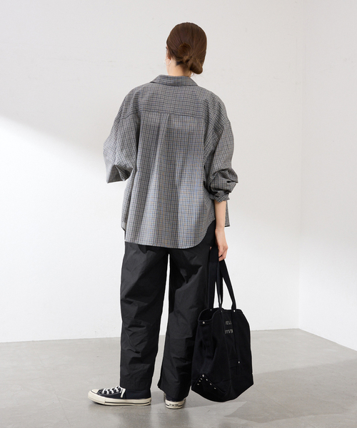 FRAMeWORK（フレームワーク）の「BURK 別注ベアオールインワン（つなぎ/オールインワン・レディース・ベージュ/ブラック・38/36）」の6枚目の写真