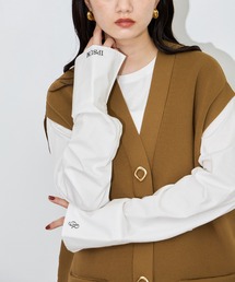 シャツカフスロングスリーブTシャツ