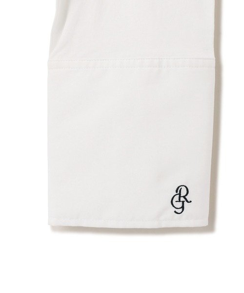 ADAM ET ROPE'(アダムエロペ)の「シャツカフスロングスリーブTシャツ(シャツ/ブラウス・レディース・ホワイト/サックスブルー・FREE)」の5枚目の写真