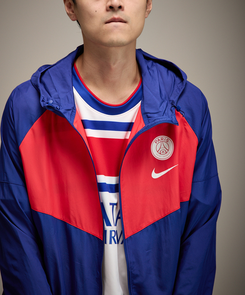 NIKE(ナイキ)の「【NIKE / ナイキ】PSG M NSW CS RUN JKT TA(その他アウター・メンズ・ネイビー・SMALL/MEDIUM/LARGE/X-LARGE)」の9枚目の写真