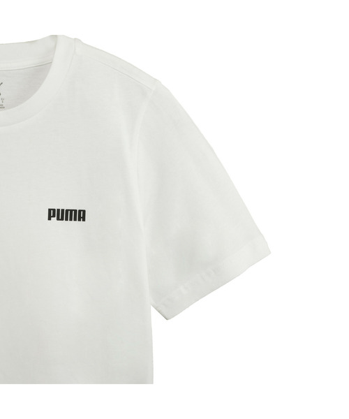 PUMA(プーマ)の「PUMA プーマ メンズ ESS スモール ロゴ 半袖 Tシャツ(Tシャツ/カットソー・メンズ・ホワイト・SMALL/MEDIUM/X-LARGE/LARGE)」の3枚目の写真