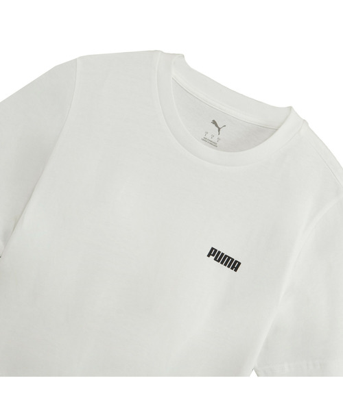PUMA(プーマ)の「PUMA プーマ メンズ ESS スモール ロゴ 半袖 Tシャツ(Tシャツ/カットソー・メンズ・ホワイト・SMALL/MEDIUM/X-LARGE/LARGE)」の5枚目の写真