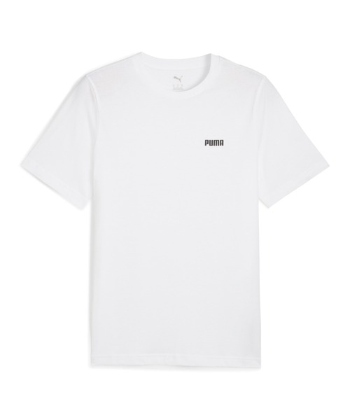 PUMA(プーマ)の「PUMA プーマ メンズ ESS スモール ロゴ 半袖 Tシャツ(Tシャツ/カットソー・メンズ・ホワイト・SMALL/MEDIUM/X-LARGE/LARGE)」の1枚目の写真