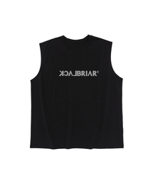 BLACK BRIAR（ブラックブライアー）の「シグニチャーロゴドライフィットスリーブレス（ブラック）（Tシャツ/カットソー）」