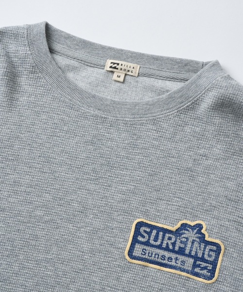 BILLABONG（ビラボン）の「BILLABONG ウィメンズ SURF CAMP SUNSETS LE TEE ロンT 【2026年秋冬モデル】/ビラボンショート丈長袖ロンT（Tシャツ/カットソー・レディース・イエロー系その他/エメラルド/アイボリー/グレー・MEDIUM/LARGE）」の12枚目の写真