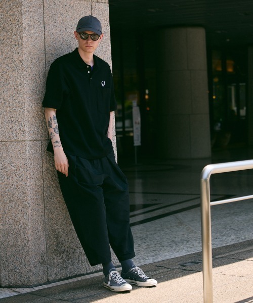 rehacer(レアセル)の「rehacer : Ramie Drape Easy Pants / ラミー ドレープ イージー パンツ(その他パンツ・メンズ・グレイッシュベージュ/ブラック/オリーブ・SMALL/MEDIUM/LARGE)」の9枚目の写真