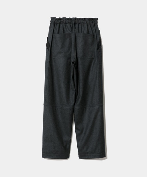beautiful people(ビューティフルピープル)の「high count flannel work pants(その他パンツ・レディース・チャコール/ブラウン・38)」の4枚目の写真