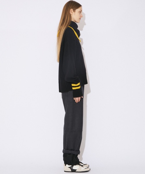 beautiful people(ビューティフルピープル)の「high count flannel work pants(その他パンツ・レディース・チャコール/ブラウン・38)」の11枚目の写真