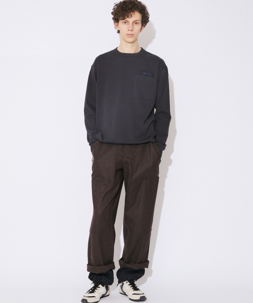 beautiful people(ビューティフルピープル)の「high count flannel work pants(その他パンツ・レディース・チャコール/ブラウン・38)」の18枚目の写真