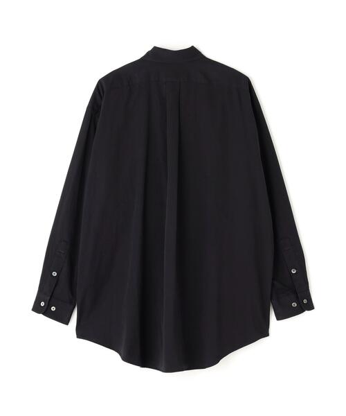 Y(ワイ)の「Y / ORGANIC COTTON WASHER SATIN SHIRT(シャツ/ブラウス・メンズ・ネイビー/ホワイト・SMALL/LARGE)」の15枚目の写真