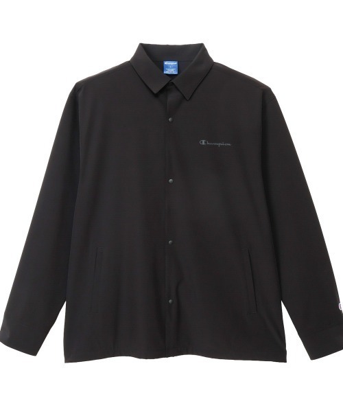Champion（チャンピオン）の「チャンピオン Champion COACH SHIRT（シャツ/ブラウス・メンズ・チャコールグレー/サンドグレー・LL/L/M）」の2枚目の写真